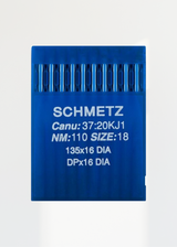 Schmetz Diamond Point Straight Stitch Industrial Machine Needles -135x16 DIA, DPx16 DIA - 10/Pack