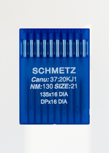 Schmetz Diamond Point Straight Stitch Industrial Machine Needles -135x16 DIA, DPx16 DIA - 10/Pack