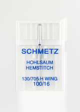 Schmetz Hemstitch Home Machine Needles - 15x1, 130/705 H Wing - 1/Pack
