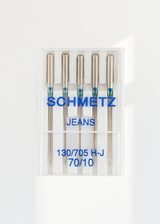 Schmetz Jeans Home Machine Needles - 15x1, 130/705 H-J - 5/Pack