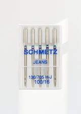 Schmetz Jeans Home Machine Needles - 15x1, 130/705 H-J - 5/Pack