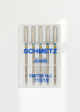 Schmetz Jeans Home Machine Needles - 15x1, 130/705 H-J - 5/Pack