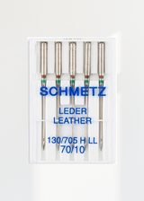 Schmetz Leather Home Machine Needles - 15x1, 130/705 H LL - 5/Pack