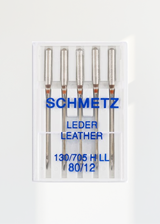 Schmetz Leather Home Machine Needles - 15x1, 130/705 H LL - 5/Pack