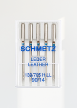Schmetz Leather Home Machine Needles - 15x1, 130/705 H LL - 5/Pack