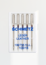 Schmetz Leather Home Machine Needles - 15x1, 130/705 H LL - 5/Pack