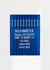 Schmetz Light Ball Point Industrial Machine Needles - 134 SES, 135x5 SES, DPx5 SES - 10/Pack