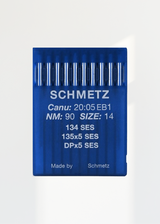 Schmetz Light Ball Point Industrial Machine Needles - 134 SES, 135x5 SES, DPx5 SES - 10/Pack