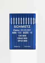 Schmetz Light Ball Point Industrial Machine Needles - 134 SES, 135x5 SES, DPx5 SES - 10/Pack
