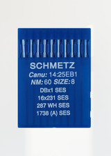 Schmetz Light Ball Point Industrial Machine Needles - DBx1 SES, 16x231 SES, 287 WH SES, 1738 (A) SES - 10/Pack