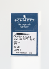 Schmetz Long Regular Point Industrial Machine Needles - 251 LG, 300, 29-CB, LWx5 T - 10/Pack