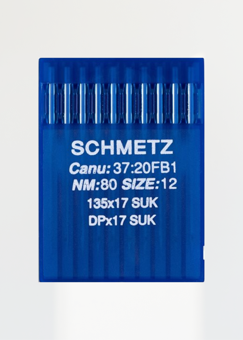 Schmetz Medium Ball Point Straight Stitch Industrial Machine Needles - 135x17 SUK, DPx17 SUK - 10/Pack
