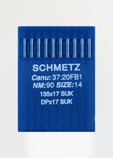 Schmetz Medium Ball Point Straight Stitch Industrial Machine Needles - 135x17 SUK, DPx17 SUK - 10/Pack