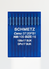 Schmetz Medium Ball Point Straight Stitch Industrial Machine Needles - 135x17 SUK, DPx17 SUK - 10/Pack