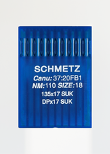 Schmetz Medium Ball Point Straight Stitch Industrial Machine Needles - 135x17 SUK, DPx17 SUK - 10/Pack