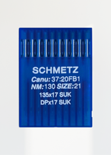 Schmetz Medium Ball Point Straight Stitch Industrial Machine Needles - 135x17 SUK, DPx17 SUK - 10/Pack