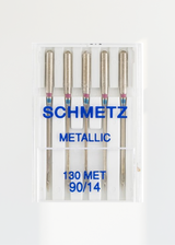 Schmetz Metallic Home Machine Needles - 15x1, 130 MET - 5/Pack