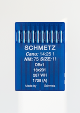 Schmetz Regular Point Industrial Machine Needles - DBx1, 16x231, 287 WH, 1738 (A) - 10/Pack