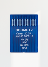 Schmetz Regular Point Industrial Machine Needles - 134 (R),135x5, 135x7, 135x25, DPx5 - 10/Pack