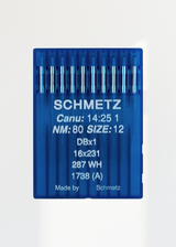 Schmetz Regular Point Industrial Machine Needles - DBx1, 16x231, 287 WH, 1738 (A) - 10/Pack