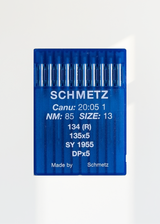 Schmetz Regular Point Industrial Machine Needles - 134 (R),135x5, 135x7, 135x25, DPx5 - 10/Pack