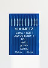Schmetz Regular Point Industrial Machine Needles - DBx1, 16x231, 287 WH, 1738 (A) - 10/Pack