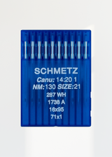 Schmetz Regular Point Industrial Machine Needles - DBx1, 16x231, 287 WH, 1738 (A) - 10/Pack