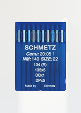 Schmetz Regular Point Industrial Machine Needles - 134 (R),135x5, 135x7, 135x25, DPx5 - 10/Pack