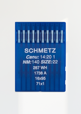 Schmetz Regular Point Industrial Machine Needles - DBx1, 16x231, 287 WH, 1738 (A) - 10/Pack