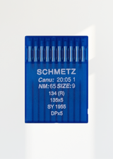 Schmetz Regular Point Industrial Machine Needles - 134 (R),135x5, 135x7, 135x25, DPx5 - 10/Pack