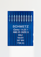 Schmetz Regular Point Industrial Machine Needles - DBx1, 16x231, 287 WH, 1738 (A) - 10/Pack