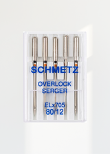 Schmetz Regular Point Serger Machine Needles - ELx705 - 5/Pack