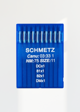 Schmetz Regular Point Serger Overlock Industrial Machine Needles - DCx1, 81x1, 82x1, DMx1 - 10/Pack