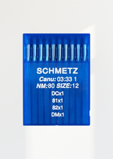Schmetz Regular Point Serger Overlock Industrial Machine Needles - DCx1, 81x1, 82x1, DMx1 - 10/Pack