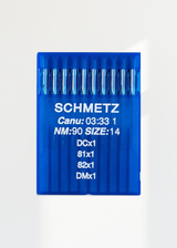 Schmetz Regular Point Serger Overlock Industrial Machine Needles - DCx1, 81x1, 82x1, DMx1 - 10/Pack