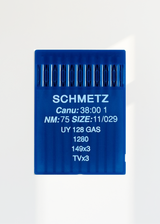 Schmetz Regular Point Straight Stitch Industrial Machine Needles - UY128GAS, 1280, 149x3, TVx3 - 10/Pack