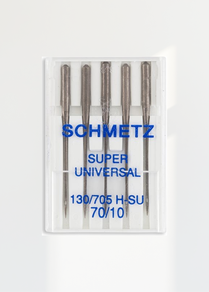 Schmetz Super Universal Non-Stick Home Machine Needles - 15x1, 130/705 H-SU - 5/Pack