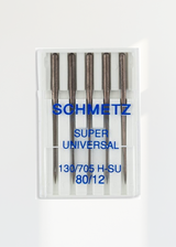 Schmetz Super Universal Non-Stick Home Machine Needles - 15x1, 130/705 H-SU - 5/Pack