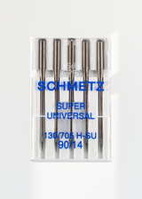 Schmetz Super Universal Non-Stick Home Machine Needles - 15x1, 130/705 H-SU - 5/Pack