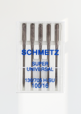 Schmetz Super Universal Non-Stick Home Machine Needles - 15x1, 130/705 H-SU - 5/Pack