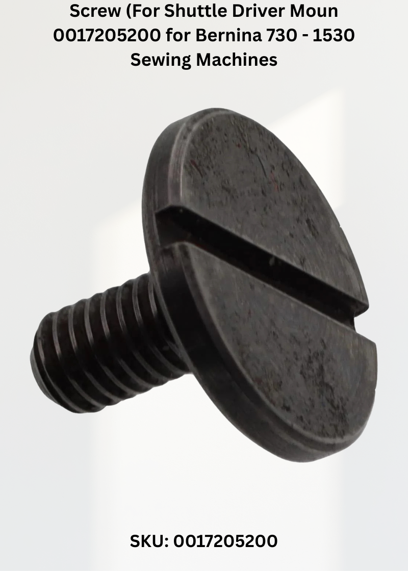 Screw For Shuttle Driver Moun 0017205200