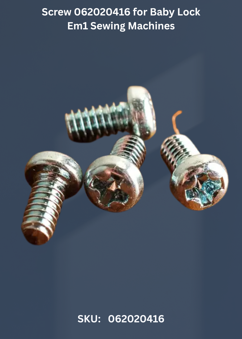 Screw 062020416 — Fits Baby Lock EM1 & more