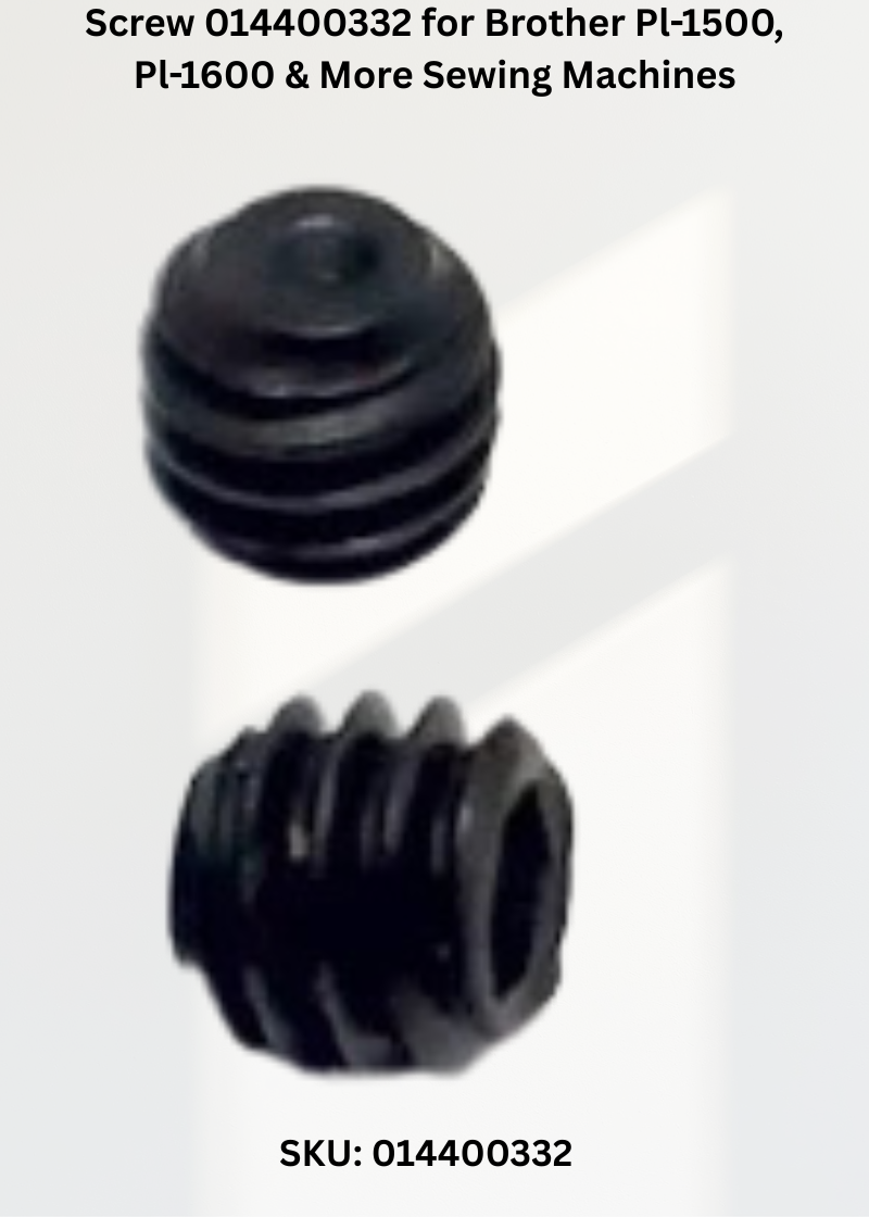 Screw 014400332 — Fits Brother PL-1500, PL-1600, PL-2000