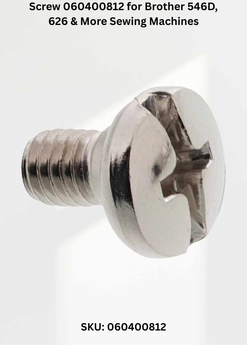 Screw — Fits Brother 546D, 626, 634D, 834DP & more