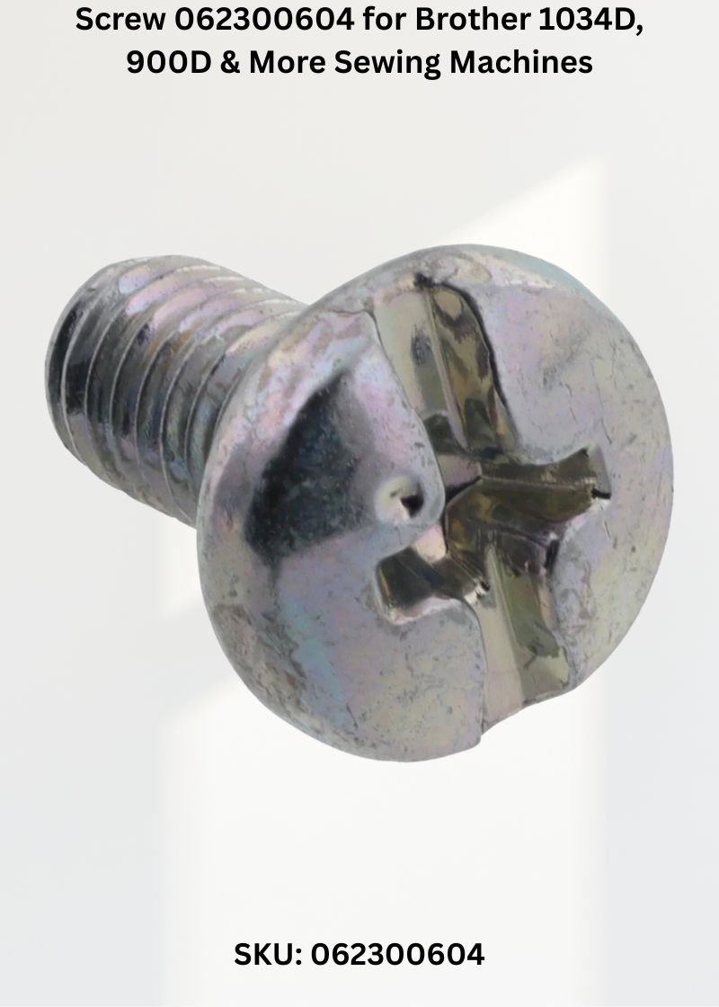 Screw 062300604 — Fits Brother 1034D, 900D, 920D, 925D & more