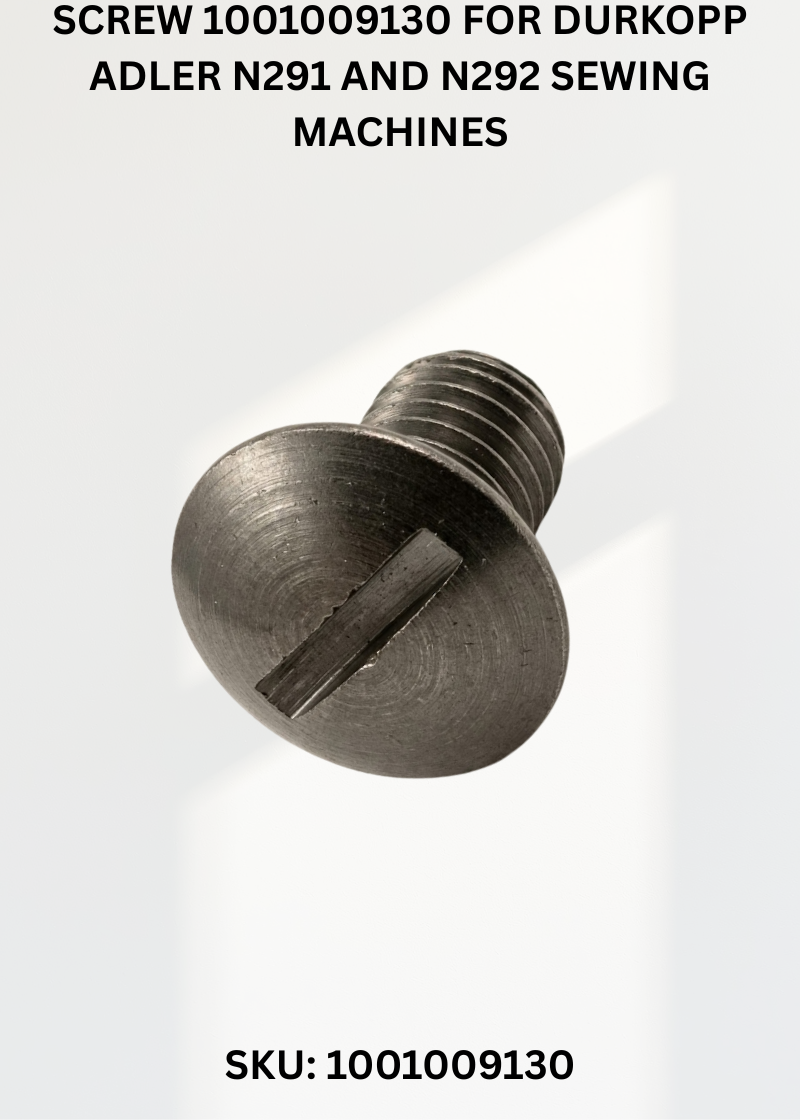 Screw 1001009130 for Durkopp Adler N291 and N292 Sewing Machines