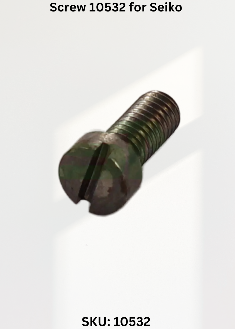 Screw 10532 for Seiko LSW-6LG, 6LG-T, 6LG-TA, 7LG, 7LG-T, 7LG-TA Sewing Machine