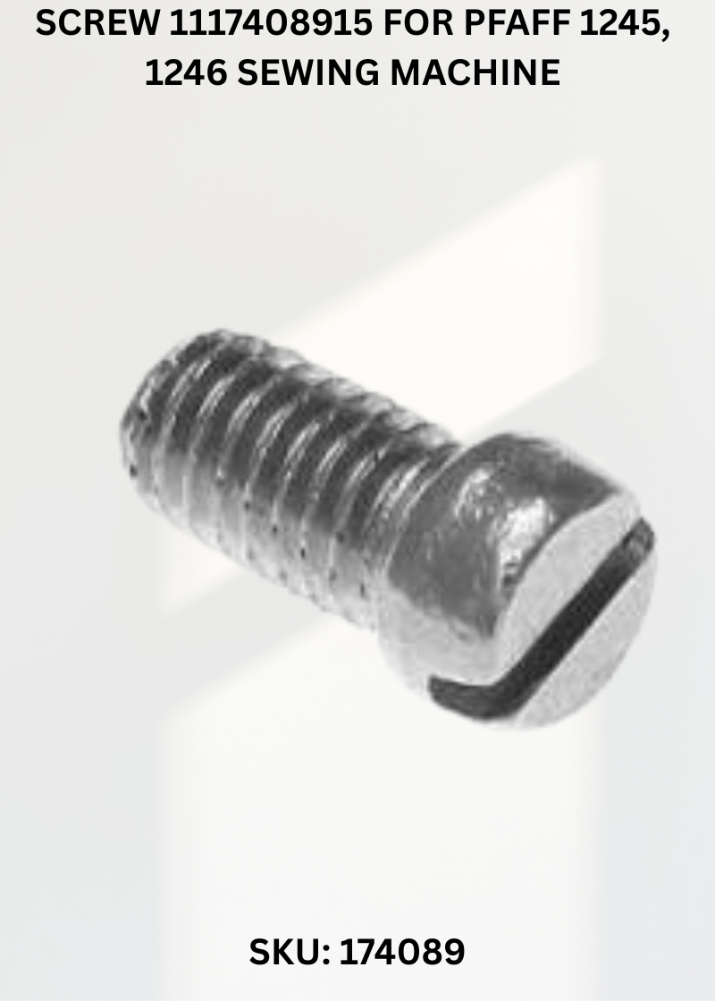 Screw 1117408915 for Pfaff 1245, 1246 Sewing Machine