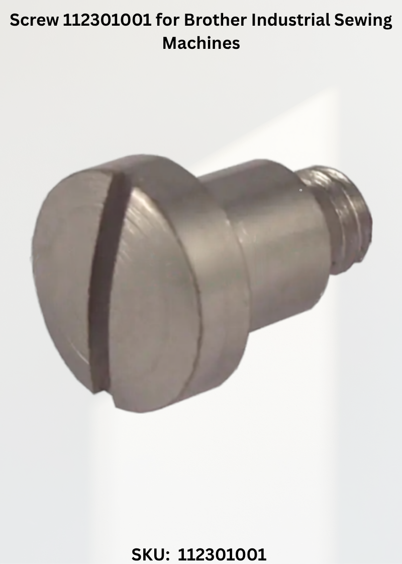 Screw 112301001 for Brother Industrial Sewing Machines