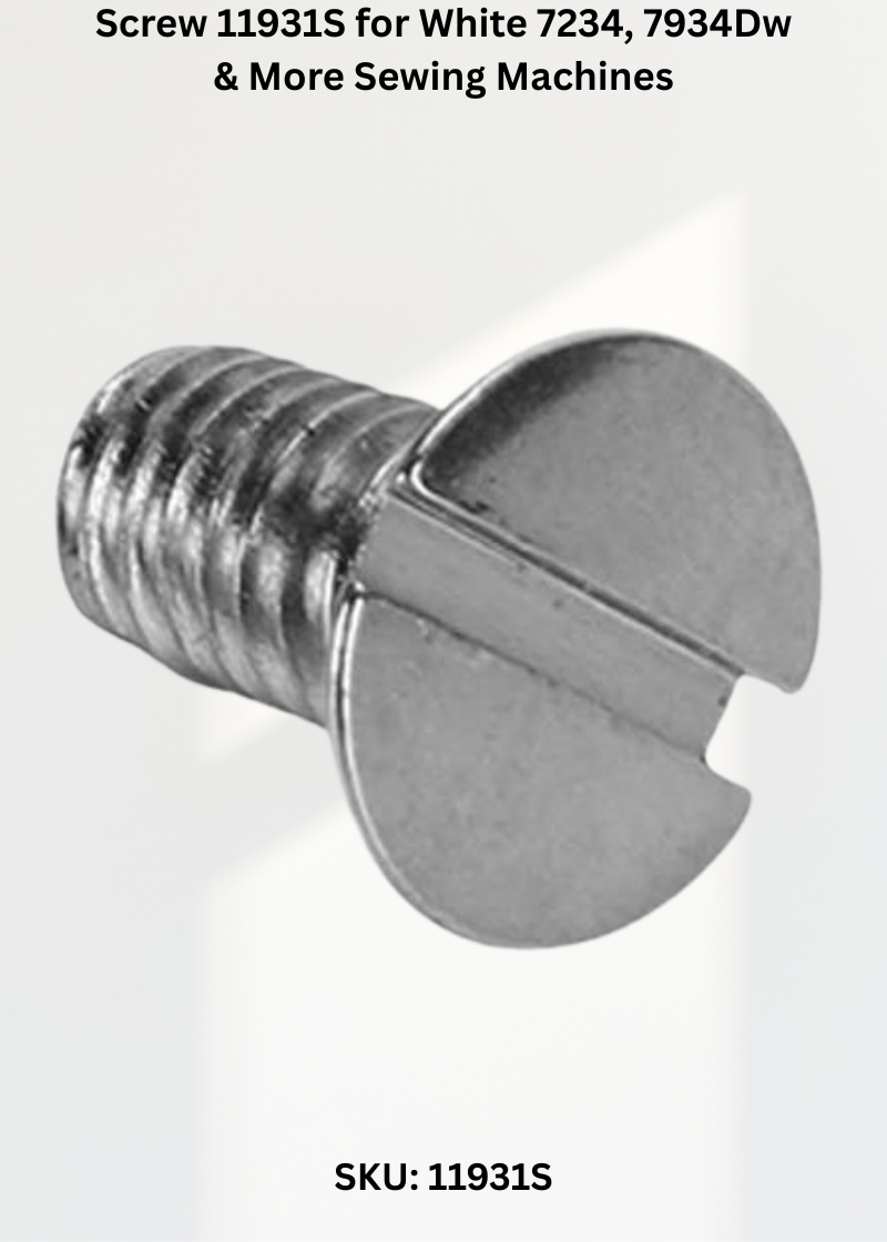 Screw 11931S — Fits White 7234, 7934DW, SL234D, SL34 & more